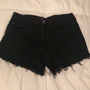 High rise shorts